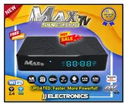 MaxTV Silver PRO 5G 2024 4K ULTRA-HD Box + Android 9.1 MaxTV Silver