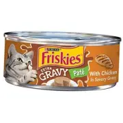 Gravy Pate Wet Cat Food, Extra Gravy Pate With Chicken in Savory Gravy - (24)