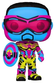 The Falcon and the Winter Soldier - Captain America Black Light Pop! Vinyl