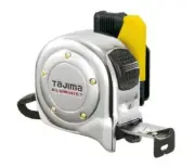 TAJIMA MEASURING TAPE WITH HOLDER "ALUMINIST" (W25mm/L5.5m) SFALL25-55CRC