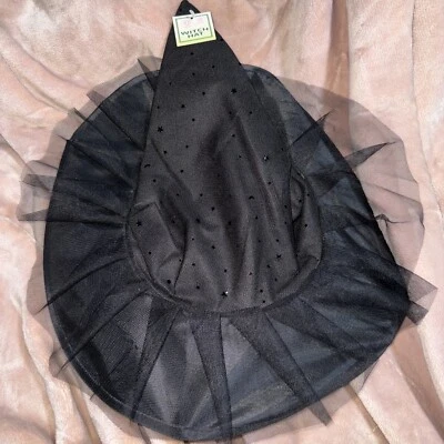 Children’s Black Halloween Witch Hat NWT M50