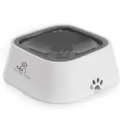 All Fur You Pet/Dog 2L/23cm Anti-Splash Drinking Bowl Water/Drink Feeder Grey