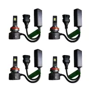 Gex F2 Mini LED Hi Low Beam 6000LM 6500K Kit For Mitsubishi Pajero 2008-2014