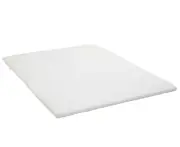 Laura Hill Queen Foam Mattress Topper Underlay Fabric Jacquard Cover 5cm Protect