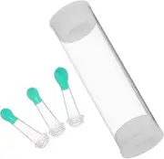 TOVINANNA Silicone Ear Cleaner Tips Reusable Wax Removal Scoops 3 Pack Gentle Cleaning