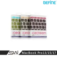 在飛比找蝦皮商城優惠-【BEFINE】ICECREAM 中文鍵盤保護膜(MacBo