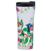 Ashdene Australian Birds 500ml Insulated Travel Mug Drink Tumbler Fairy Wrens