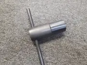 Drawtube wrench for Kitagawa lathe chuck BB 206.
