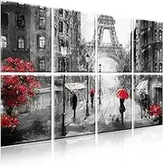 Ruonin.X 8 Pack Decorative Art Acoustic Panel .47"x 31" Sound Absorbing Panel,Acoustical Soundproof Wall Panels,Better Acoustic than foam, Suitable for Recording Studio and Home Acoustical Treatments.