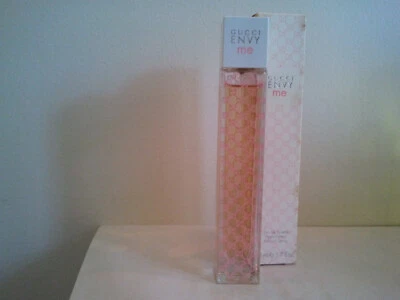 GUCCI ENVY ME WOMEN'S PERFUME FRAGRANCE 50ML EDT SPRAY RARE DISCONTINUED 98%FULL