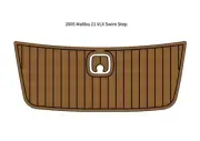 2005 Malibu 21 VLX Swim Platform Step Pad Boat EVA Foam Faux Teak Deck Floor Mat