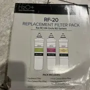 Brondell RF-20 Replacement Filter Pack For RC100 Circle R0 System 3 Filters New