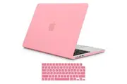 15 inch Air 2023 MacBook Air Matte Case A2941 M2 Chip Hard Shell Case Keyboard Cover Pink