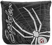 [TaylorMade] Spider Putter Head Cover - Black/Silver