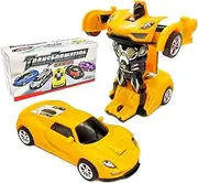 Gifts Toys for 2-5 Year Old Boys, Friction Powered Car Toys for 2-6 Year Old Boy, Transforming Toys Cars for 3-7 Year Old Boy, Aged 2, 3, 4, 5 Year Old Gifts for Kids Christmas.