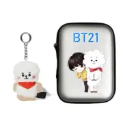 Kpop Kawaii RJ Plush Toy Love Stuffed Doll Backpack Charm Cartoon