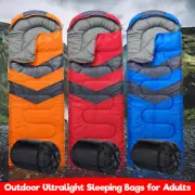 4 Season Sleeping Bag Waterproof Outdoor Camping Envelope Single Zip Sleep Bags