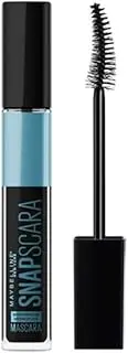 Maybelline New York Snapscara, Wtp, Highly Pigmented Mascara, Smooth Volume, No Clumping, Easy Make-Up Removal, No. 01 Pitch Black
