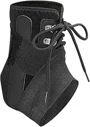 Lace up Ankle Brace | Adjustable Ankle Lace up Stabilizer,Elastic Foot Stabilizer for Running, Basketball, Volleyball, Tennis