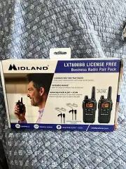 "Midland 36 Channel FRS Two-Way Radio - Long Range Walkie Talkie LXT600BB