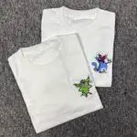 OGGY COCKROACHES 刺繡棉精梳短袖 T 恤 20 年代