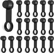 100Pcs Brake Bleeder Rubber Caps Dust Cover Brake Bleed Nipple Cap, Universal Brake Bleeder Screw Caps, Automotive Brake Bleeder Screw Caps for Motorcycle Motorbike, Car Accessories (black)