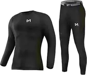 [MEETYOO] Mens Men's Thermal Underwear Set Sport Long Johns Base Layer