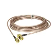 [TechBrands] SMA Plug to Plug Coaxial Cable Gold 1m