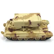 1/72 Russian TOS-1 Self-propelled Rocket Launcher Miniature Diecast Tank Model v