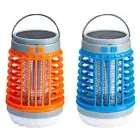 T# Solar Electric Mosquito Killer LED Bug Insect Zapper Flashlight for Camping T
