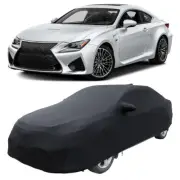 Full Car Cover Satin Stretch Dustproof Custom Black For Lexus RC200t RC300 RC350 (for: Lexus)