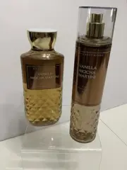Bath and Body Works Vanilla Mocha Martini Set Shower Gel and Mist