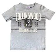Collingwood Magpies Official AFL Team Football Supporter Youth T-Shirt Tee 8996