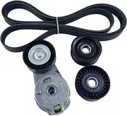 Timing Chain Tensioner Serpentine Belt Tensioner Idler Pulley 04861660AA,53013676AC 04627851AA Fit For Jeep Grand Cherokee Fit For Dodg Belt Tensioner Pulley(4PCS Set)