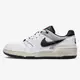 Nike 男鞋 休閒鞋 復古 皮革 Full Force Low 白黑灰【運動世界】FB1362-101