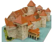 Aedes 1012 Castello of Chillon - Kit Scale 1:190 Modeling
