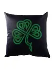 Shamrock Irish Knot III Cushion Pillow Cloverleaf Ireland Celts Knot Runes Rune