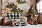 2 PCS Buffalo Plaid pillows/ outdoor Pillow cover/ farmhouse throw cushion/case