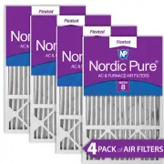 16x25x5 (4 3/8) Honeywell/Lennox Replacement MERV 8 Air Filters 4 Pack