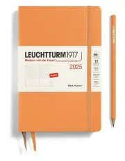[LEUCHTTURM1917] Week Planner Notebook 2025 in Apricot