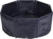 Foldable Pet Dog Pool, Portable Swimming Pool,Portable Kiddie Pool, PVC Bathing Tub Swimming Pool,for Large Medium Small Dogs Cats and Kids (M30/100cm)