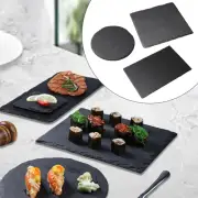 3x Slate Cheese Tray Snack Board Slate Platter for Wedding Dinner Restaurant