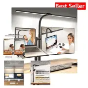 Energy-Efficient LED Task Lamp with Clamp & Light Sensor for Home Office