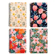 4PCS A5 Spiral Business Office Notebook Student Stationery Loose-Leaf Notepad