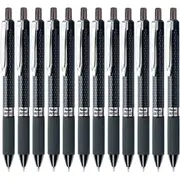 Pentel Box 12 Oh! K497 Retractable Gel Rollerball Pen 0.7mm (Black)