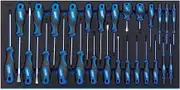 Draper 63406 Softgrip Screwdriver 27 Piece Set in Full Eva Insert Tray
