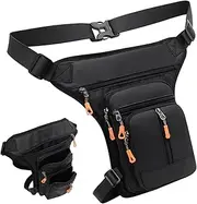 Drop Leg Bag - Women Men Thigh Bag Motorcycle | Outdoor Waist Pack, Adjustable Sports Organizer for Cycling Fishing Traveling Camping Cell Phone Keys