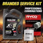 Ryco Oil Filter Nulon 5L PRO10W30 Engine Oil Kit for Toyota Corolla Prius Yaris (for: Toyota)
