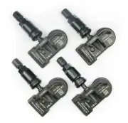 New Black Stem TPMS Set 433mhz Fits 2022 2023 Audi Q7 3.0T Premium Plus