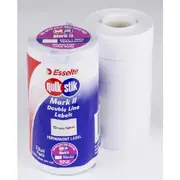 Quikstik Mark II Labels Permanent White 1000 Labels/Roll 23x16mm Pack 5